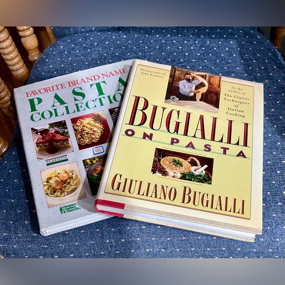 Favorite Brand Name Pasta Collection & Bugalli On Pasta 2 cookbooks